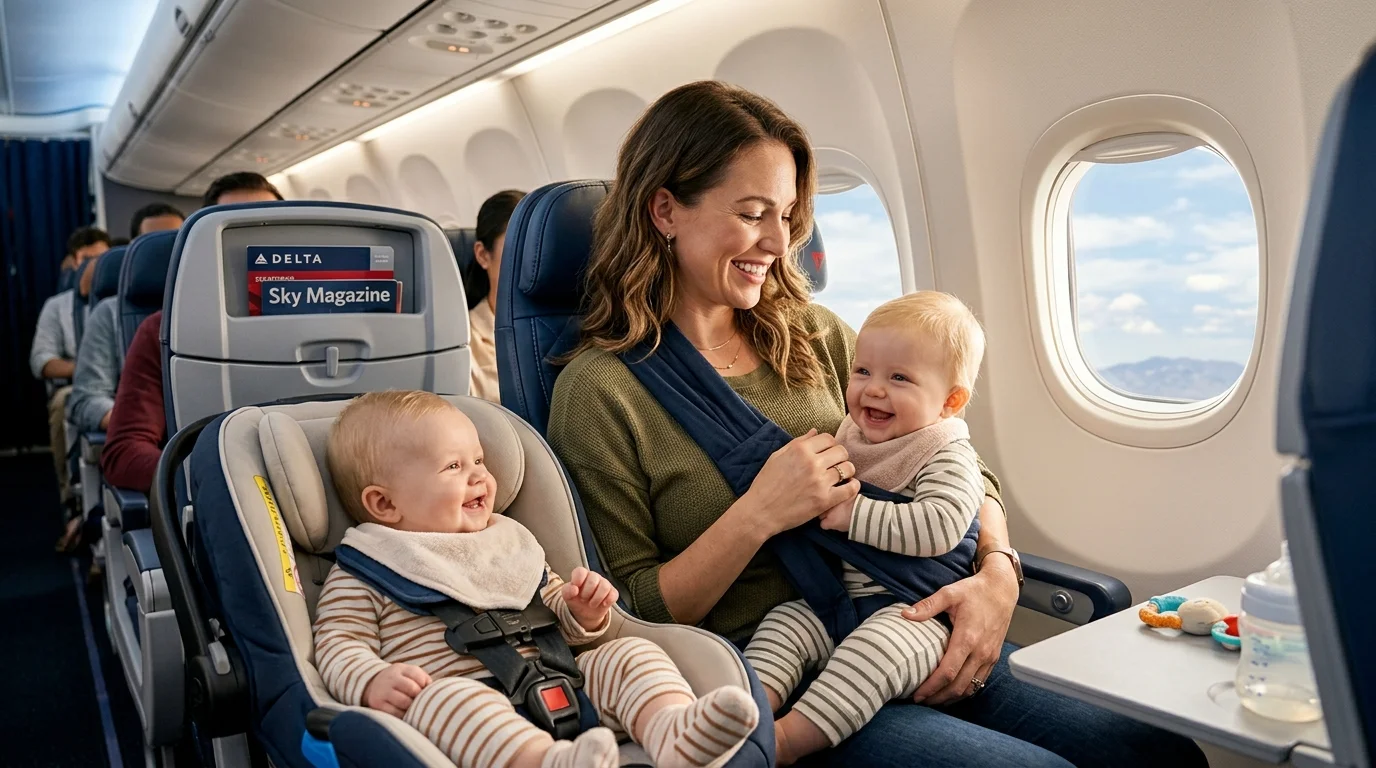 Delta Airlines Infant Policy 2026 | Rules, Fees & Guide!