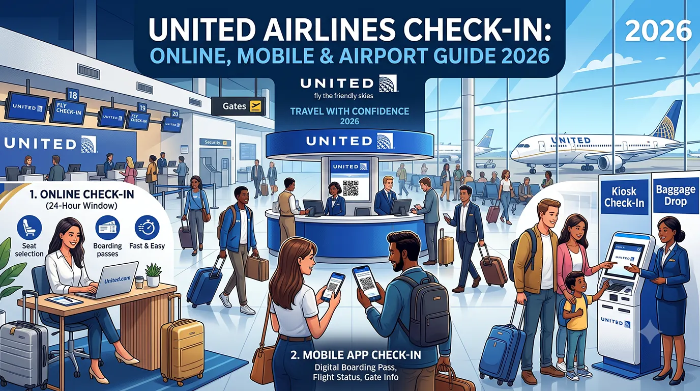 United Airlines Check-In Guide 2026 | Easy Steps Today